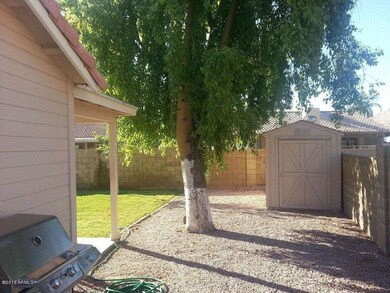 03 Side yard with shed