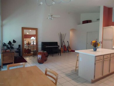 Present View from Kitchen to Family Room
