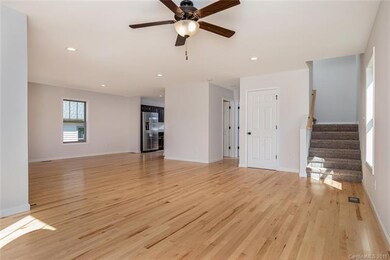Living Room and Dining Areas with Coat Closet