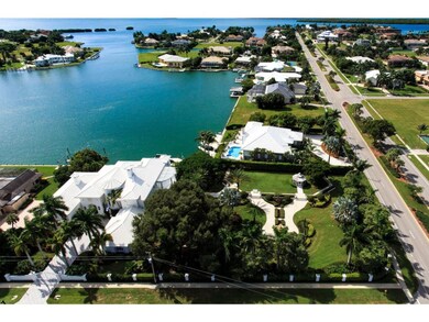 AERIAL OF FRONT AND GARDENS