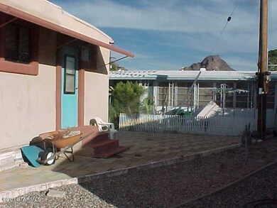 Back patio area