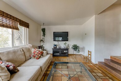 Large windows for light in living room