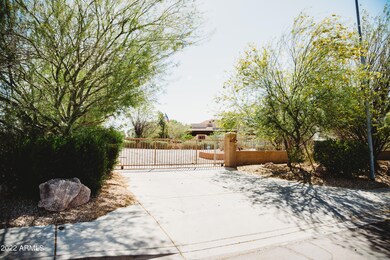 Private gate entrance