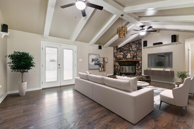 Virtually Staged Living Room