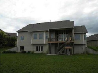 Rear of home