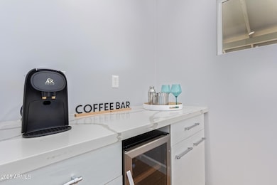 Coffee and Win Bar w/cooler