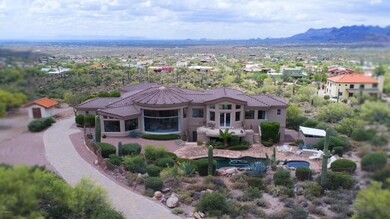 Drone View of 3580 N Barkely Rd