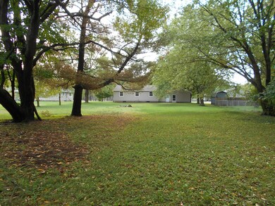 Deep back yard