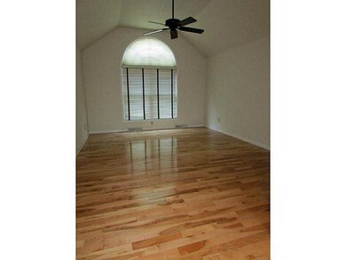 Master Bedroom. Birch hardwood floors, arched wind