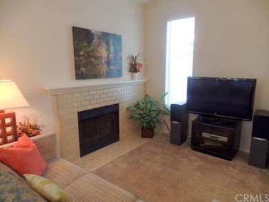 Fireplace and Side Window in Living Room