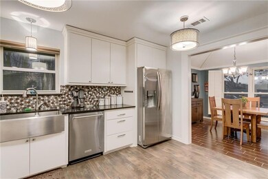 Granite counter-tops with updated appliances!