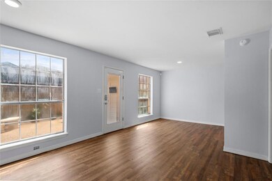 Rear living area