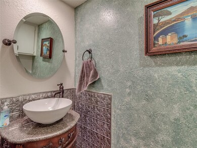Updated half bath on main floor!