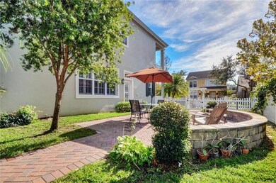 Side yard leading to Guest home.  Large enough to 