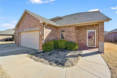 Front of home with flower bed area