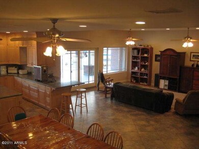 Kitchen and Family Room