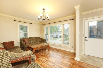 3/4 inch hardwood in living room and hallways
