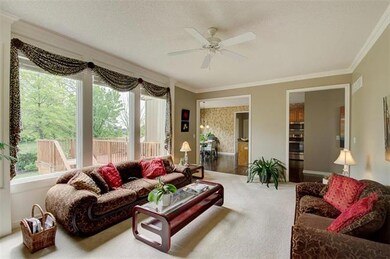 Great Room with a Huge Wall of Windows Overlooking