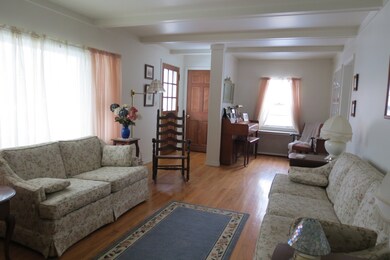 Formal Living Room W/Oak Hardwood Floors