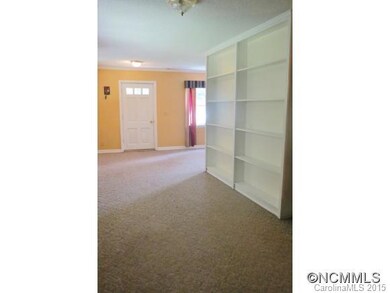 Built in book shelves