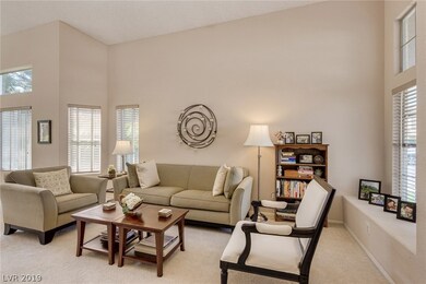 Living room has lots of natural light...