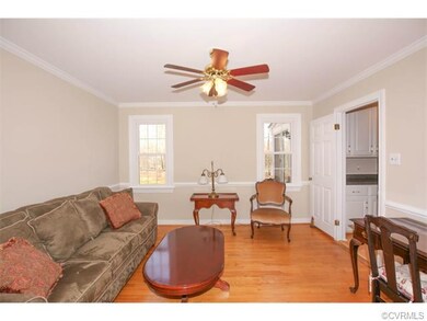 dining room being used as sitting room