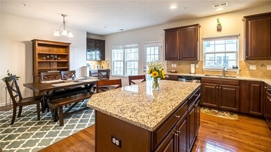 Open floor plan for you to enjoy the kitchen, isla