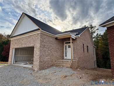 Home currently under construction.