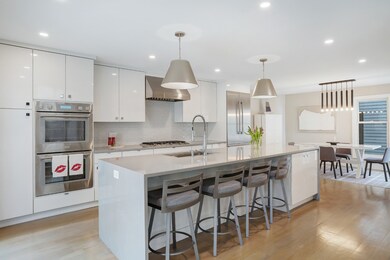 Well-appointed kitchen with Thermador appliances.