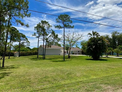Large spacious front yard