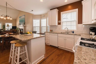 Lower Brook kitchen into great room