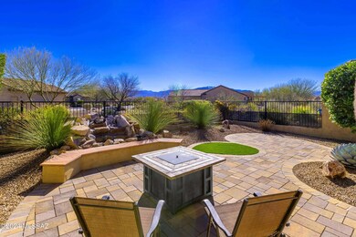 Extended Patio & Fountain