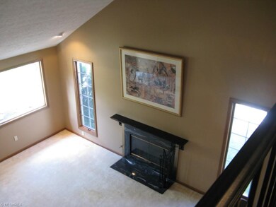 LOOKING DOWN TO YOUR LIVING ROOM FROM YOUR LOFT UP