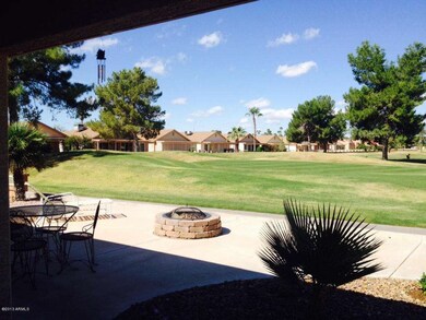 View of golf course from back patio