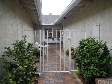 Gated Courtyard Entry