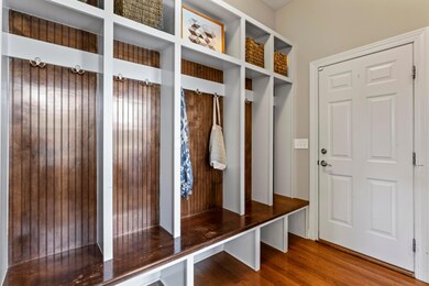 Mudroom with Builtins