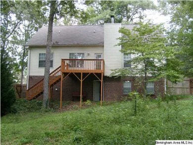 Rear of home