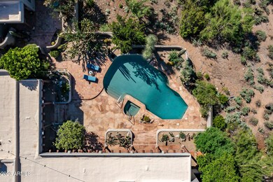 Entertainer's backyard