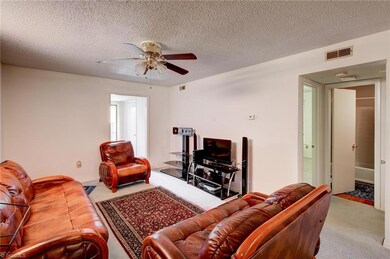 Spacious living room.