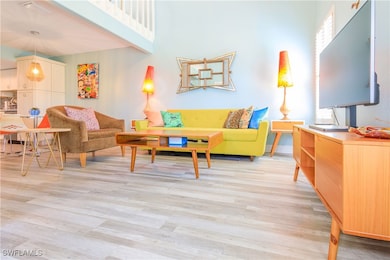 Coastal color palette. Light, neutral laminate flo