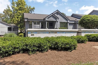 Front Of The Home With Patio