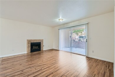 Unfurnished living room with light wood-type floor