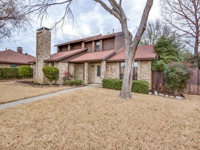 Established trees and perfectly manicured landscap