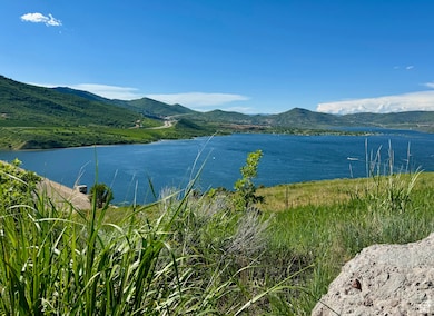 Jordanelle overlook just up the street