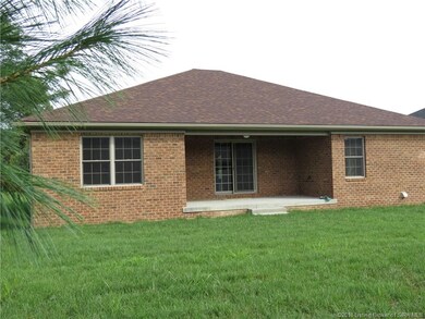 VIEW OF COVERED PATIO ON REAR OF HOME...