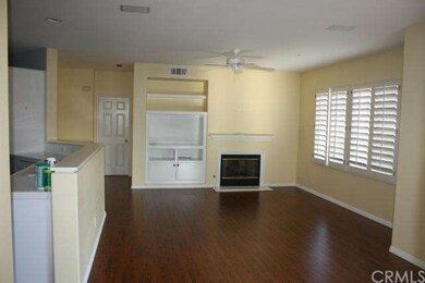 Built in entertainment center, fireplace , plantat