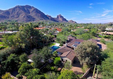 view to Camelback Mountain