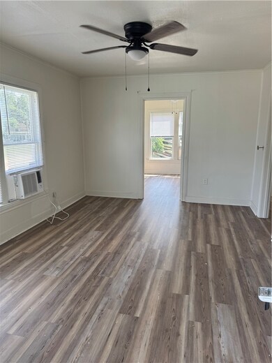 Unfurnished room featuring healthy amount of natur