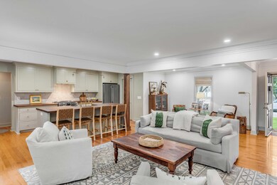 Living Room into Kitchen