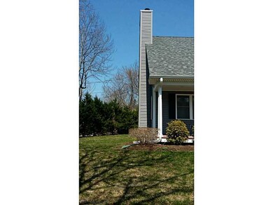 Yard/Garden. Wood burning fireplaces chimney on si